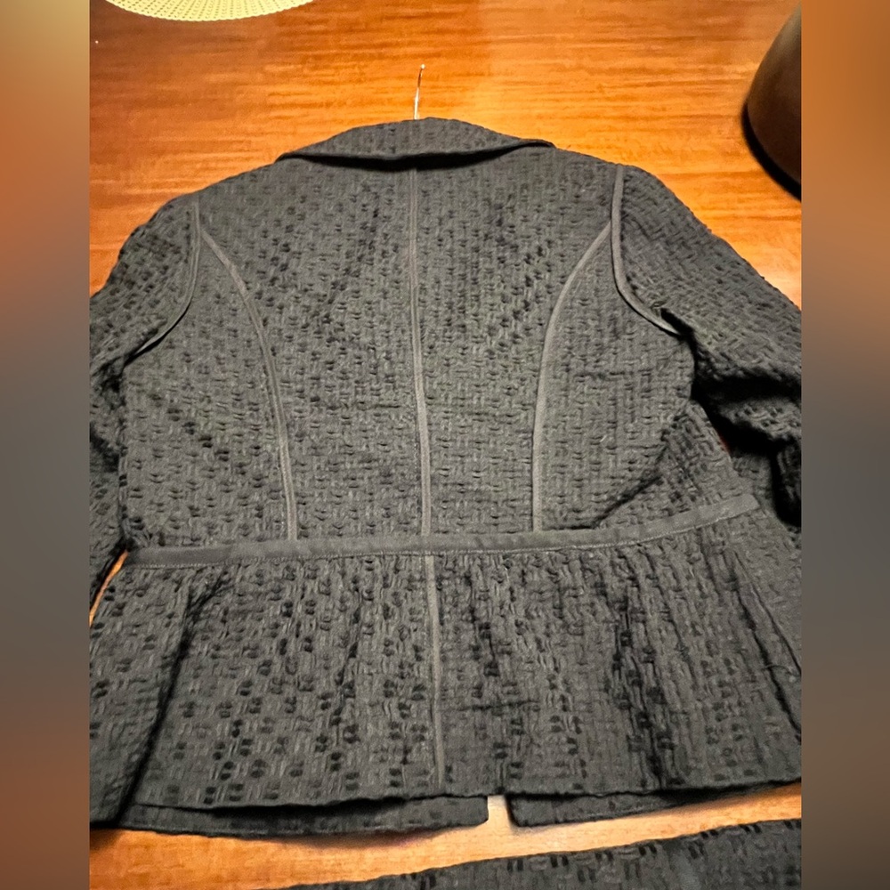 Ann Taylor Loft Textured Suit 10 8 - Picture 5 of 8